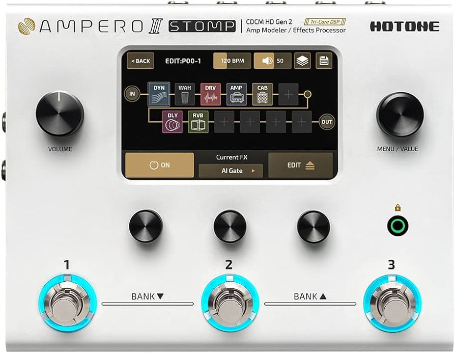 HX Stomp HOTONE さく AMPERO SWITCH